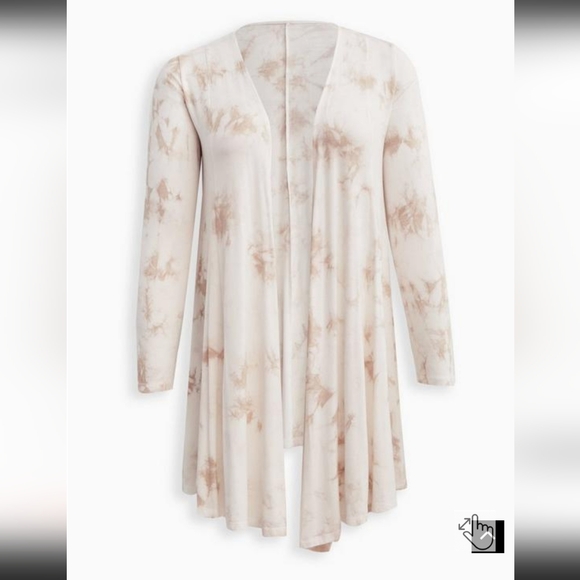 Plus Size 4X Torrid Super Soft Duster cardigan - Picture 3 of 6